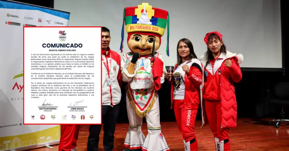 Obedo descarta cancelacion de los juegos bolivianos