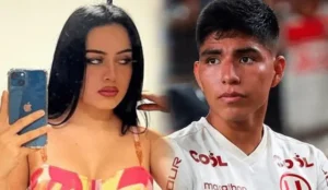 Olenka Mejía, expareja del jugador de fútbol Piero Quispe
