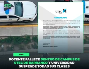 Tragedia en la UTEC de Barranco: docente fallece tras caer desde un edificio del campus universitario