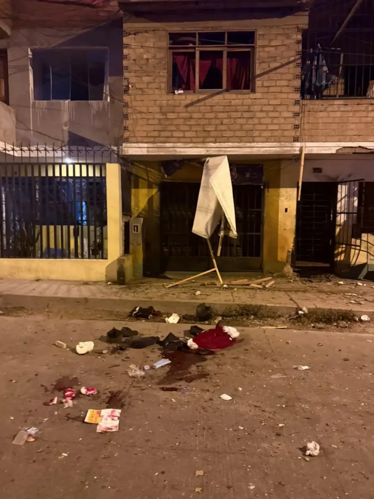 Extorsionador muere tras detonación de dinamita en puerta de casa