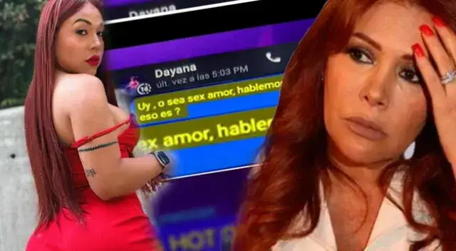 Dayanita defiende su 'nuevo oficio' de Magaly Medina y la hunde EN VIVO: "No tengo la culpa que ella no despierte pasiones en los hombres"
