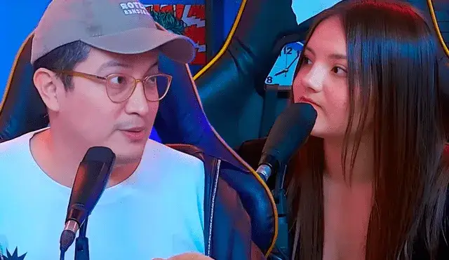 Paco Bazán tiene inesperada reacción al atrevido saludo de Xiomara Tello en vivo y cantante dice: "No se vayan a poner celosas"