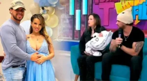 Greissy Ortega PRESENTA a su bebé en televisión a 8 días de haber nacido junto a su novio: "¡Qué precioso!"