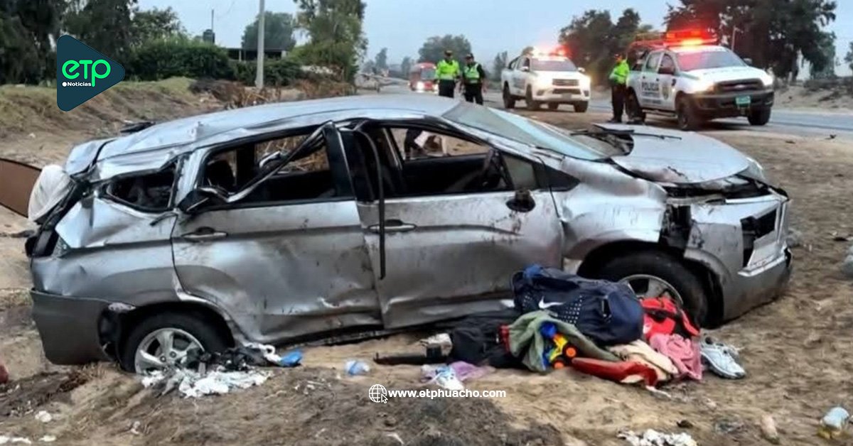 Tragedia en la Panamericana Norte: madre e hija fallecen en accidente