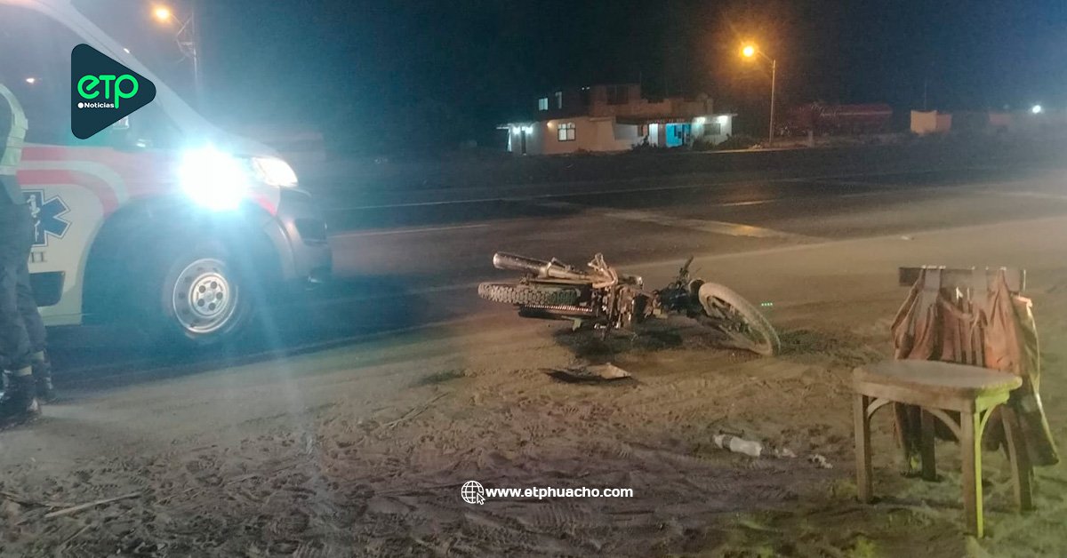 Végueta: Violento accidente en la Panamericana Norte, sector Medio Mundo