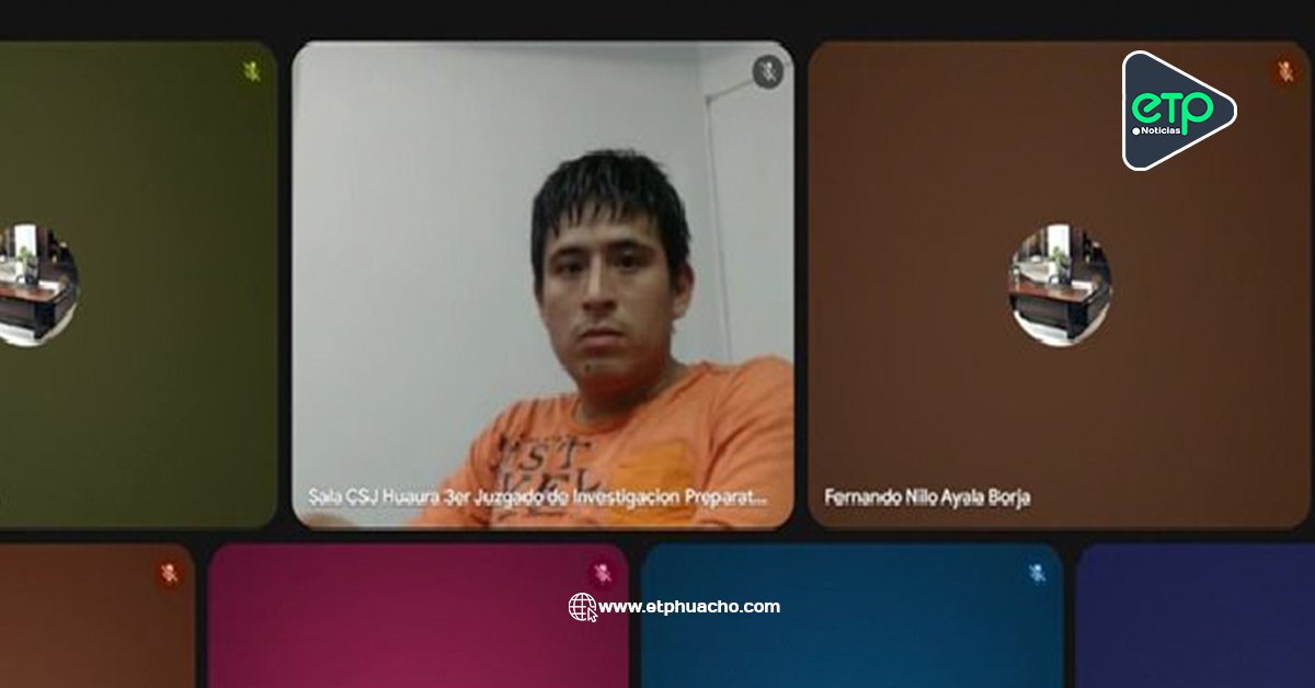 Huacho: Dictan 9 meses de prisión preventiva contra asesino del director de centro de rehabilitación