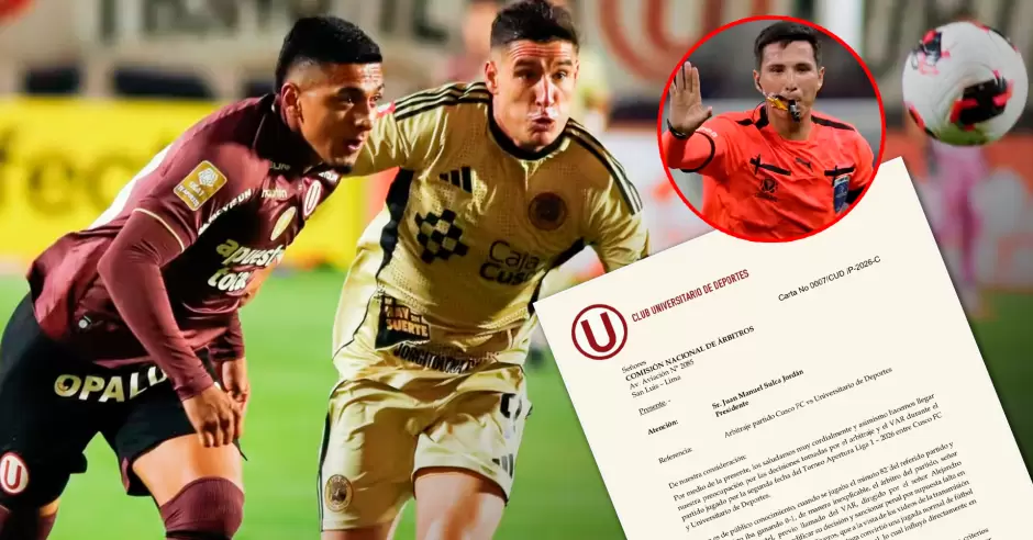 Universitario pide a CONAR los audios del VAR tras polémico penal cobrado en Cusco