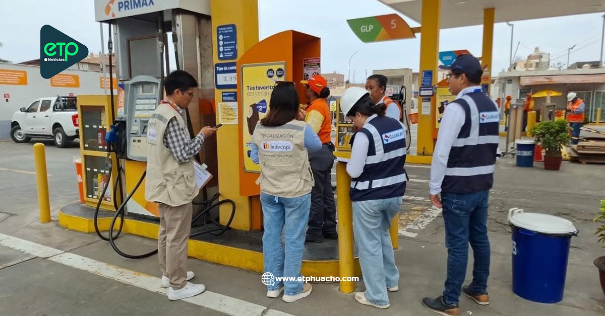 Operativos de control en grifos de Huacho