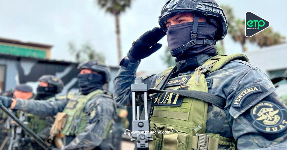  Unidad de élite SUAT se instala en Huacho para frenar ola de sicariato